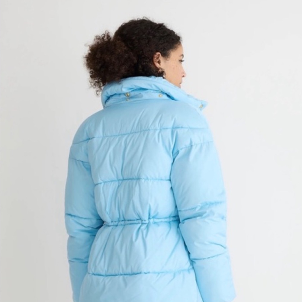 NWT J CREW Puffer Coat Jacket - Size S